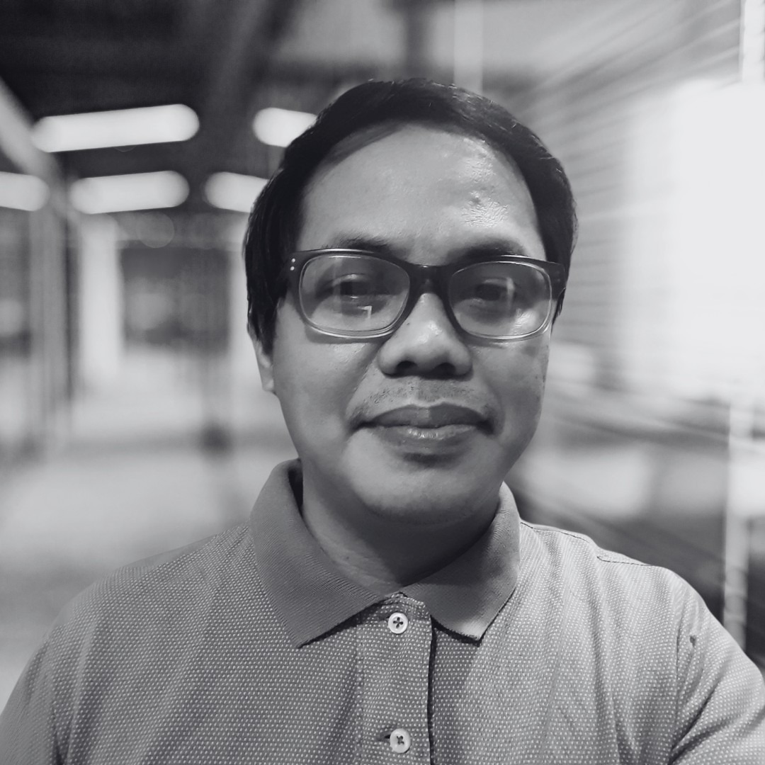 A photo of Felgie Raboy in black and white