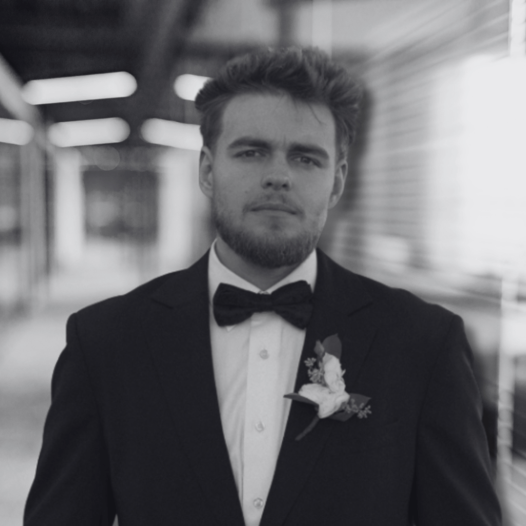 John Kondratyev photo in black and white