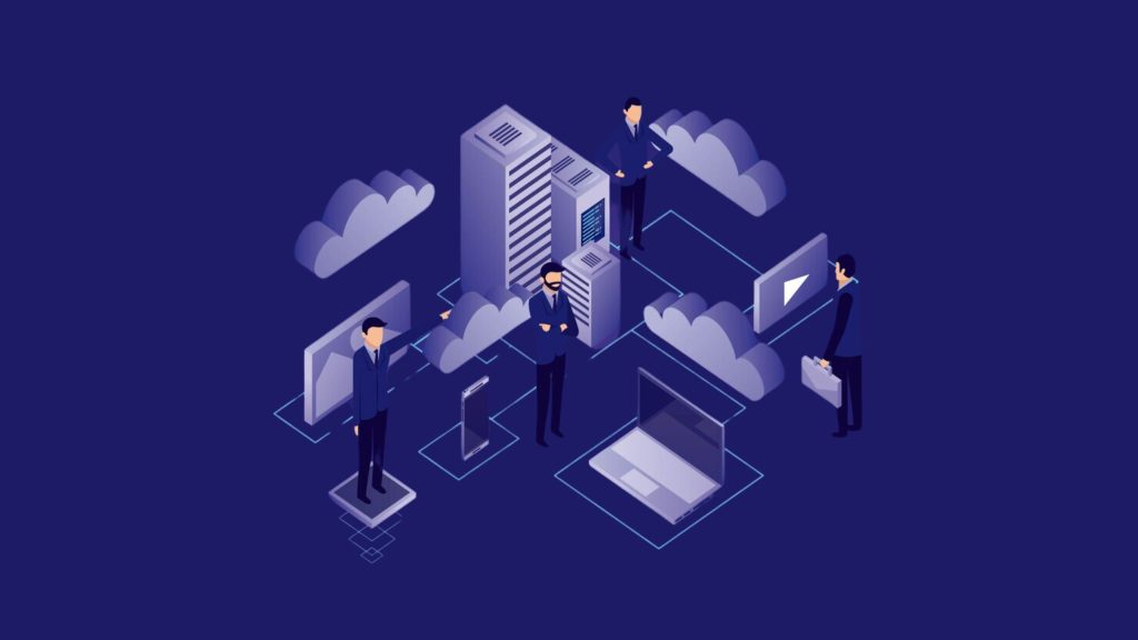 people working together for cloud operations